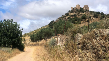 Paraje de Burguillos del Cerro donde se ha encontrado el cuerpo