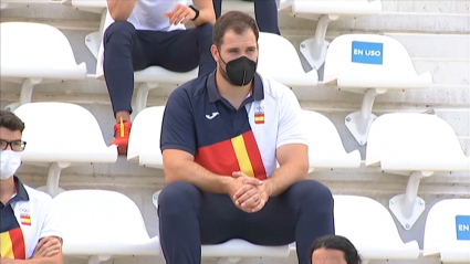 Javier Cienfuegos ha sido despedido con honores junto a la selección española de atletismo antes de partir hacia los Juegos de Tokyo