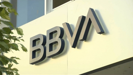 Imagen de una oficina del banco BBVA