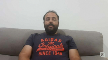 Ernesto Sánchez atendiendo a Extremadura Deportes