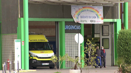 Urgencias del Hospital de Mérida. 