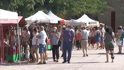 Casetas del mercado del Martes Mayor