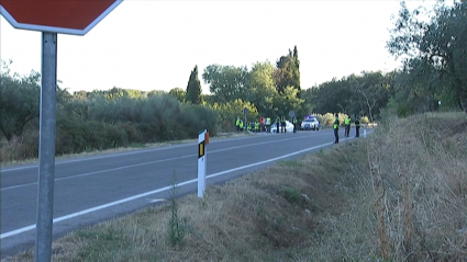 Accidente de moto en Jarandilla