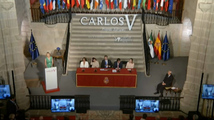 Ceremonio del Premio europeo Carlos V en el Monasterio de Yuste