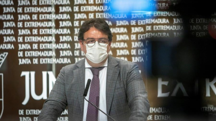 José María Vergeles en rueda de prensa