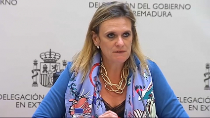 Yolanda Seco, delegada del Gobierno en Extremadura