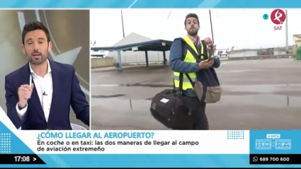 Operación aeropuerto de Badajoz