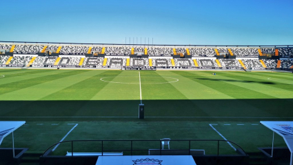 Estadio Nuevo Vivero de Badajoz.