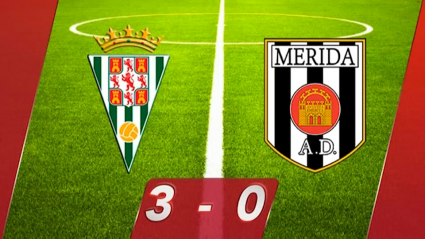 Córdoba 3-0 Mérida: sin opciones en el Nuevo Arcángel