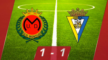 Montijo y Cádiz B empataron a uno en el Emilio Macarro en el partido correspondiente a la undécima jornada
