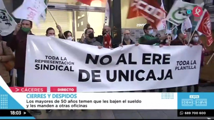 Protestas en Cáceres