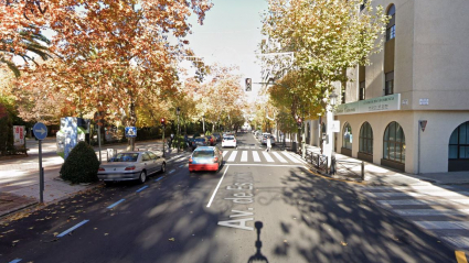 Avenida de España, donde se ha producido el accidente