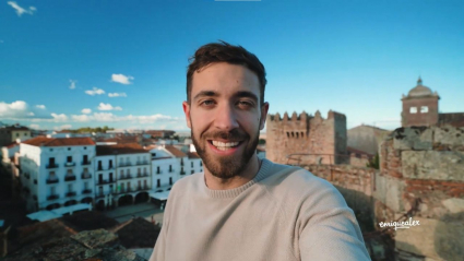 Fragmento del vídeo grabado en Cáceres
