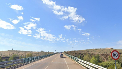 Puente Rodríguez Ibarra, cerca de Villanueva de la Serena
