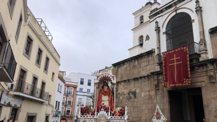 Salida de Santa Eulalia de la Concatedral de Mérida