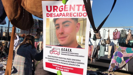 En el mercadillo de Badajoz quieren que aparezca Pablo Sierra