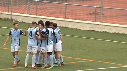 Los jugadores del Trujillo celebran un gol esta temporada