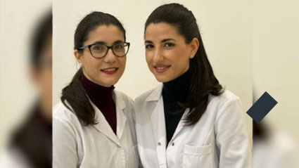 Las hermanas Miriam y Yasmin Al Adib, reconocidas como mejor ginecóloga y mejor especialista en estética del país en los Doctoralia Awards