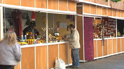 Mercado navideño de Cáceres