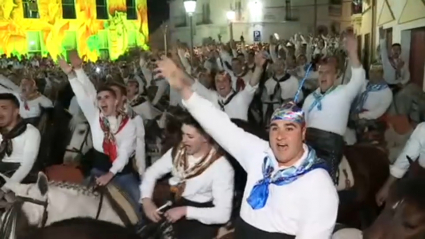 Celebración de 'La Encamisá' antes de la llegada de la pandemia