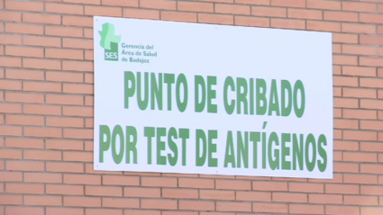 punto de cribado por test de antígenos