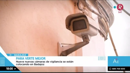 Instalación de videocámaras en Badajoz