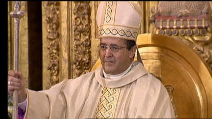 Jesús Pulido tras convertirse en Obispo de Coria-Cáceres