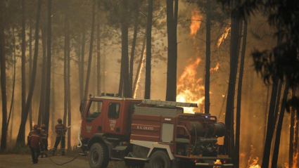 Incendio en Portugal