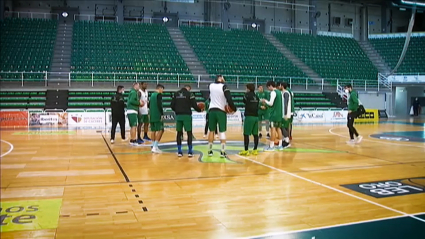 Entrenamiento del Cáceres