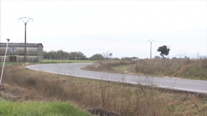 Carretera cerca de Rosalejo