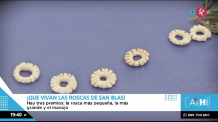 Las roscas más ricas por San Blas