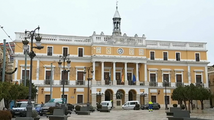 Fachada del Ayuntamiento de Badajoz
