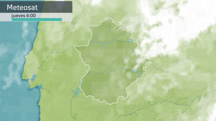 Imagen del satélite Meteosat esta mañana 