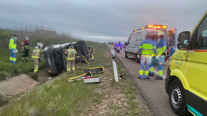 Accidente en N-432 en Badajoz