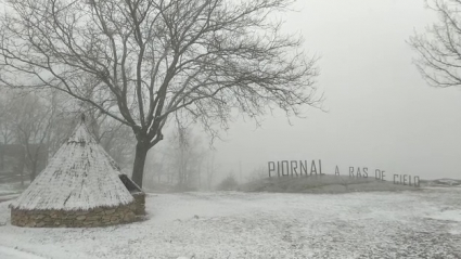 Nieve en Piornal