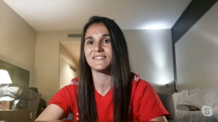 La portera y capitana del Cacereño Femenino Tatiana Fernández atendió este viernes a Extremadura Deportes en vísperas de la visita al líder Alhama en el partido que decidirá el ascenso a la Liga Iberdrola.