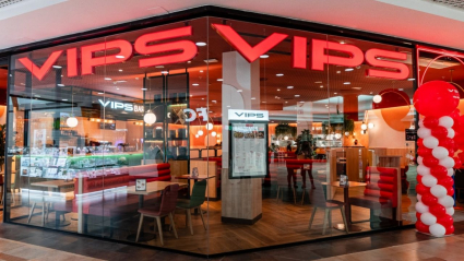 La apertura de 'Vips' en Cáceres seguirá el nuevo diseño de la marca para estos restaurantes apostando por vegetación, madena y tonos calidos