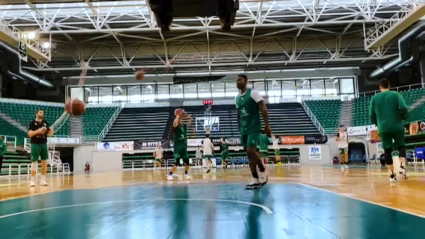 Entreno del Cáceres