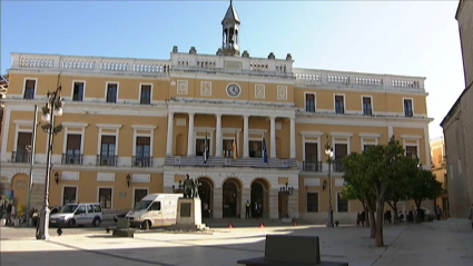 Fachada del Ayuntamiento de Badajoz