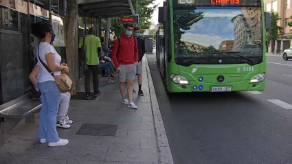 Autobuses en Cáceres