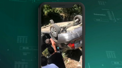 Accidente en Collado de la Vera