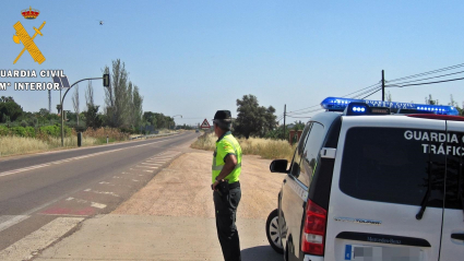 Guardia Civil de Tráfico en Badajoz