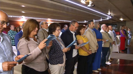 Acto de donantes de sangre en la Asamblea