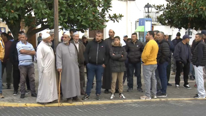 Musulmanes en Talayuela protestan por la extradición de Benaouda