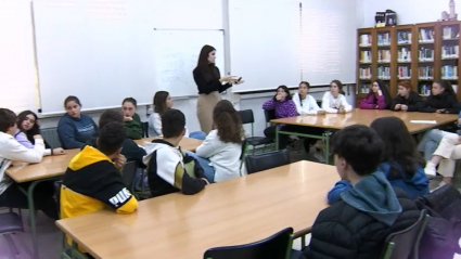 Taller sobre violencia machista y violencia sexual en el IES Vegas Bajas de Montijo