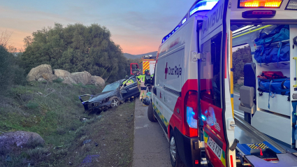 Accidente en Jerez de los Caballeros