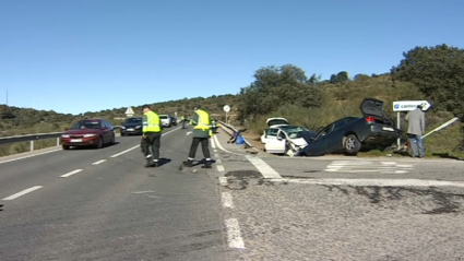 Accidente en Cáceres