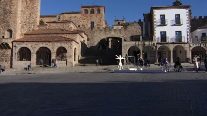 Plaza mayor de Cáceres