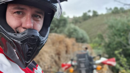 Fabián Sánchez, vuelta al undo en moto