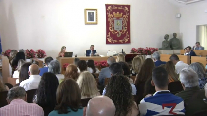 Pleno de constitución del ayuntamiento de Almendralejo